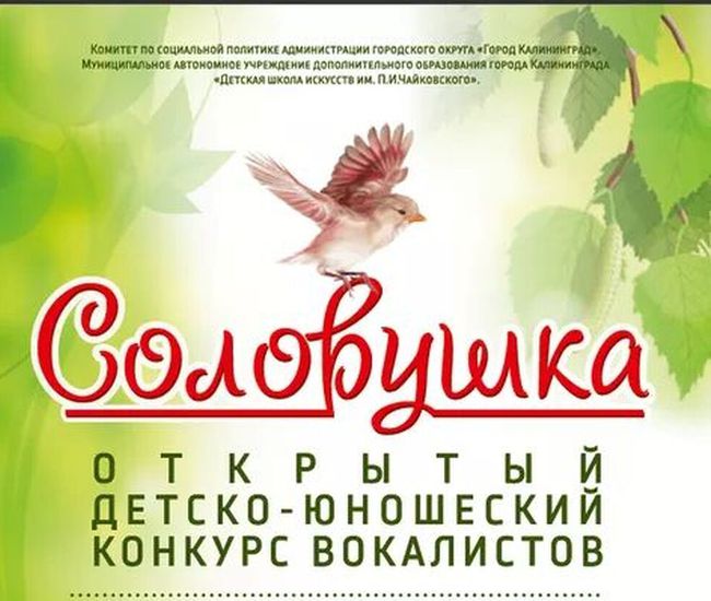 Результаты Открытого детско-юношеского конкурса вокалистов "Соловушка"!